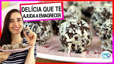 DESCOBRI O BRIGADEIRO DELICIOSO QUE TE AJUDA A EMAGRECER! SEM AÇÚCAR, PERCA PESO COM ELE!