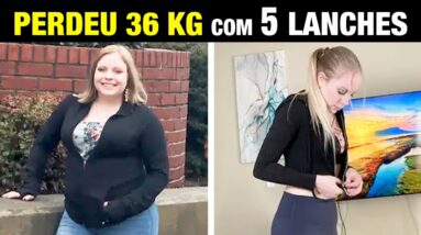 PERDEU 36 kg com esses 5 LANCHES - Fáceis, Baratos e Gostosos