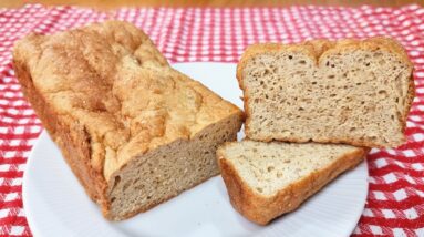 POUCOS CARBOIDRATOS e FOFINHO! Pão Fácil, Saudável, Integral e Barato! (LOW CARB)