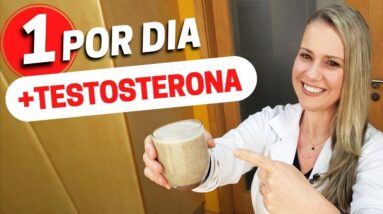 SÓ 1 por DIA para AUMENTAR TESTOSTERONA Naturalmente, Mais Saúde e Mais Energia!