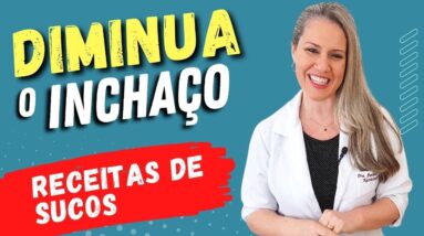 7 SUCOS para DIMINUIR O INCHAÇO comum no Calor - Fáceis e Poderosos