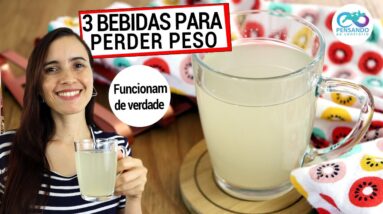 3 BEBIDAS QUE REALMENTE TE AJUDAM A EMAGRECER! COMPROVADAS PELA CIÊNCIA! FUNCIONAM!