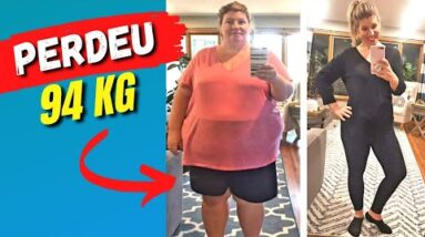 Mãe de 3 PERDEU 94 kg após MOMENTO TRAUMÁTICO - Veja o que ela fez!