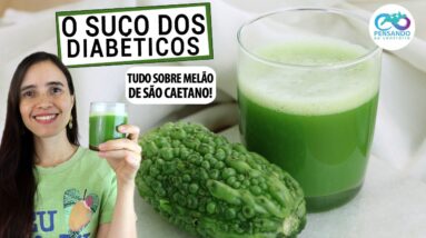 O SUCO QUE ABAIXA A GLICEMIA E AJUDA A PERDER PESO! CONHEÇA O SUCO DE MELÃO DE SÃO CAETANO