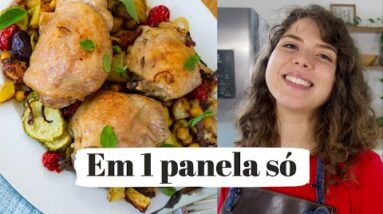 2 RECEITAS DE UMA PANELA SÓ | Jantar Preguiçoso | MARINA MORAIS