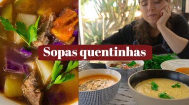 3 RECEITAS DE SOPAS SAUDÁVEIS PARA O INVERNO | MARINA MORAIS