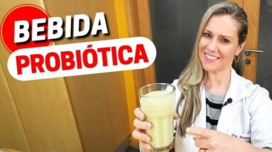 Vitamina para INTESTINO, IMUNIDADE e INFLAMAÇÃO! Fácil, Gostosa e Barata (Probiótica)