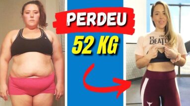 Ela PERDEU 52 KG de uma forma DIVERTIDA, FÁCIL e SAUDÁVEL - Sem Remédios ou Cirurgia