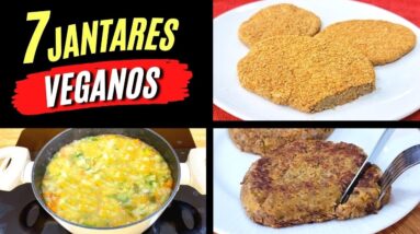 JANTARES VEGANOS Deliciosos, Baratos e Saudáveis que TODOS AMAM!