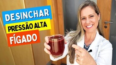 FÍGADO, DESINCHAR E PRESSÃO! Suco Detox PODEROSO, Fácil, Rápido e Barato