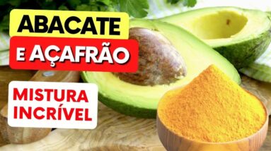 INCRÍVEL! Misture ABACATE com AÇAFRÃO e VEJA O QUE ACONTECE!