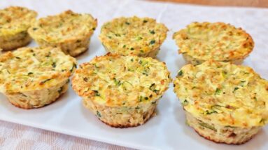 Delícia com POUCAS CALORIAS e SEM FARINHA! Fácil, Barato, Rápido, Saudável e Poucos Ingredientes