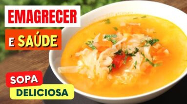 Dieta da SOPA DE REPOLHO para Emagrecer Muitos Quilos - Como Fazer e Cuidados