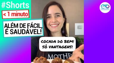 COCADA FÁCIL PRA SE DELICIAR À VONTADE! S/ AÇÚCAR e 100% fruta!