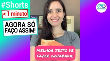 MELHOR JEITO DE FAZER GOIABADA! Sem açúcar, 100% fruta, fácil e mais saudável