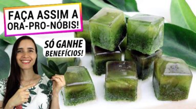 SÓ CONSUMO ORA PRO NÓBIS ASSIM AGORA! DICA PERFEITA PARA GANHAR TEMPO E SAÚDE