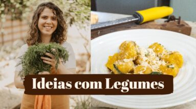 3 RECEITAS DIFERENTES COM VEGETAIS | MARINA MORAIS