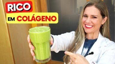 O MELHOR SUCO DE COLÁGENO - PODEROSO para Pele, Cabelos e Articulações