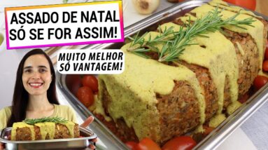 SUBSTITUI A CARNE NO NATAL, É MAIS BARATO E SAUDÁVEL! SÓ VANTAGEM E RICO EM PROTEÍNA!