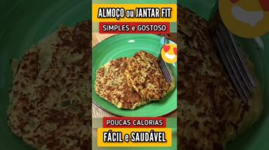 SUBSTITUA O JANTAR! Delícia RÁPIDA com POUCAS CALORIAS - Fácil, Barata e Rica em Proteínas!