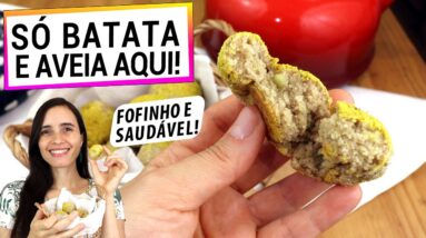 NÃO COMA MAIS PÃO SE VOCÊ TEM BATATA!  FAÇA ESTE SUBSTITUTO SAUDÁVEL COM ELA!