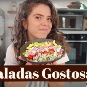 SALADAS GOSTOSAS DE VERDADE | Ideias de Saladas Irresistíveis | MARINA MORAIS
