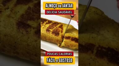 JANTAR GOSTOSO e SAUDÁVEL com POUCAS CALORIAS - Fácil e Barato!