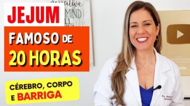 O famoso JEJUM de 20 horas! Olha o que ACONTECE com sua Barriga, Cérebro e Corpo!