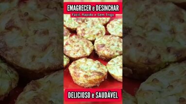 DESINCHAR e EMAGRECER - Fácil, Delicioso, Rápido e Poucas Calorias - REFEIÇÃO COMPLETA!