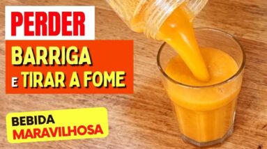 Suco para PERDER BARRIGA, DESINFLAMAR, TIRAR A FOME e INTESTINO - Fácil, Gostoso, Rápido e Barato