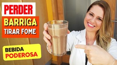 Vitamina para PERDER BARRIGA Rápido - Tira a Fome, Melhora o Intestino e Ajuda a Emagrecer