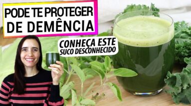 ESTE SUCO TE PROTEGE DE DEMÊNCIA! TE ENSINO TUDO SOBRE ELE E COMO SE PREVENIR!