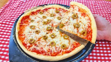 COMA À VONTADE e AINDA EMAGREÇA! Poucas Calorias e Carboidratos - Pizza Deliciosa, Fácil e Saudável