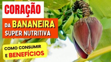 Benefícios Incríveis do CORAÇÃO DA BANANEIRA - Como Usar e Dicas