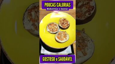 JANTAR DELICIOSO, SAUDÁVEL e EMAGRECE! Poucas Calorias, Simples e Barato