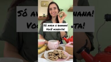 SÓ BANANA E AVEIA, VOCÊ ACREDITA? Depois que descobri esta receita, não parei mais!