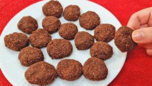 Só 2 INGREDIENTES! Biscoito Delicioso - SEM FARINHA, AÇÚCAR, LEITE e OVO - Sem Forno!