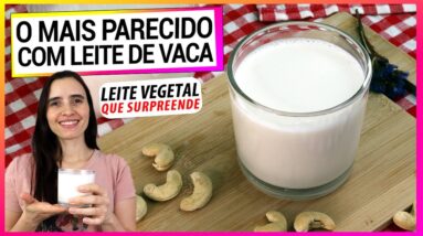 ESTE É O LEITE VEGETAL MAIS PARECIDO COM LEITE DE VACA! DESCUBRA SEUS SEGREDOS! É PERFEITO COM CAFÉ!