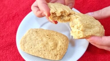 SUBSTITUA O PÃO em 2 MIN e SEM FARINHA! Delícia RICA EM FIBRAS E PROTEÍNAS, Fácil e Saudável