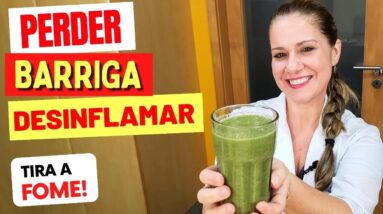 Suco para PERDER BARRIGA, DESINFLAMAR, TIRAR A FOME e INTESTINO - Fácil, Rápido, Gostoso e Barato