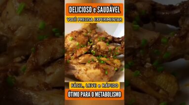 COXAS DE FRANGO INCRÍVEIS - Saudáveis, Ótimas para o Metabolismo, Macias e Deliciosas