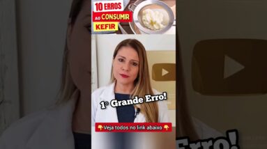 👆 GRANDE ERRO ao CONSUMIR KEFIR (Probiótico Poderoso)