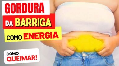 Como Usar a GORDURA DA BARRIGA COMO ENERGIA (Combustível para QUEIMAR e Ter Mais Disposição e Saúde)