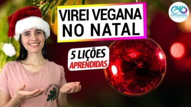 VIREI VEGANA NO NATAL!  5 LIÇÕES APRENDIDAS 11 ANOS DEPOIS!