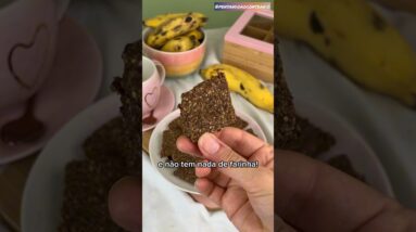 Amasse a banana e misture assim! Receita perfeita pro café da manhã e lanche da tarde!