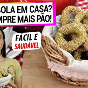 SE VOCÊ TEM UMA CEBOLA EM CASA, FAÇA ESTA RECEITA SAUDÁVEL PERFEITA! NUNCA MAIS COMPREI PÃO!