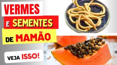 Sementes de Mamão CONTRA VERMES - Veja ISSO!