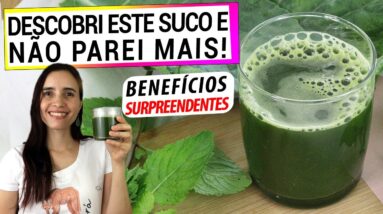 SÓ FAÇO SUCO ASSIM AGORA! ANTI-INFLAMATÓRIO, É TÃO SAUDÁVEL QUE NÃO PARO DE FAZER!