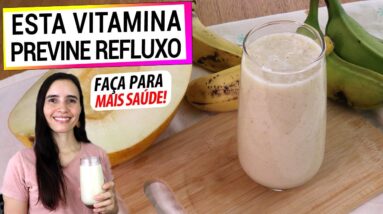 ADEUS REFLUXO COM ESTA VITAMINA ANTI-INFLAMATÓRIA! COMBINAÇÃO ÚNICA DE INGREDIENTES BENÉFICOS !