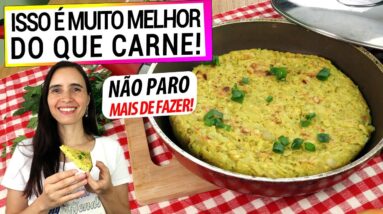 MELHOR QUE CARNE, FAÇA ISSO COM O GRÃO DE BICO! RICO EM PROTEÍNA, DESCOBRI E NÃO PAREI MAIS!